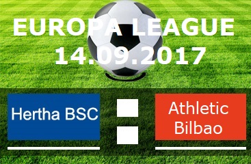 Hertha BSC vs Athletic Bilbao – Auftakt in die Europa League 2017/2018 am 14.09.2017 - Olympiastadion - 15.09.2017 - Sport - Alecsa Hotel Berlin